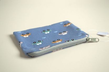 Bild von Minitäschchen Autos blau bunt