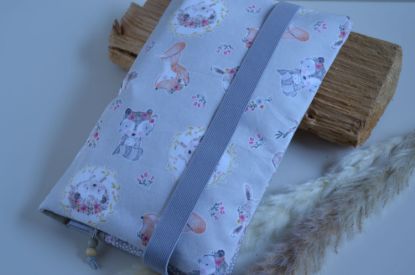 Bild von XL Windeltasche Waldtiere beige